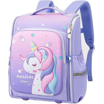 Brain Giggles 14 Inch Kids School Bag For Boys And Girls, Unicorn