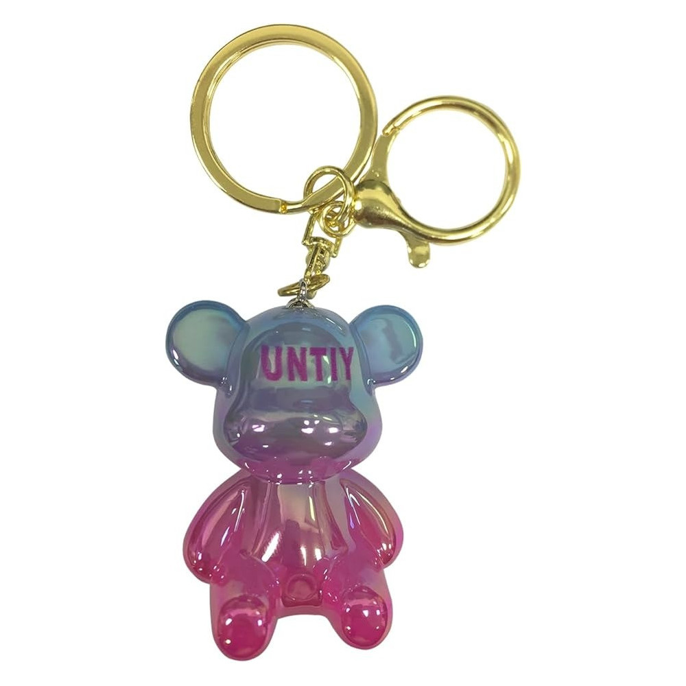 Brain Giggles Kawaii Key Chains For Girls Cute Pendant Cartoon Keyrings Anime Doll Silicone Key Holder For Christmas Birthday Gift, Bear