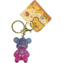 Brain Giggles Kawaii Key Chains For Girls Cute Pendant Cartoon Keyrings Anime Doll Silicone Key Holder For Christmas Birthday Gift, Bear