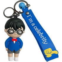 Brain Giggles Kawaii Key Chains For Girls Cute Pendant Cartoon Keyrings Anime Doll Silicone Key Holder For Bag Jewelry Car Keyring Christmas Birthday Gift, Boy