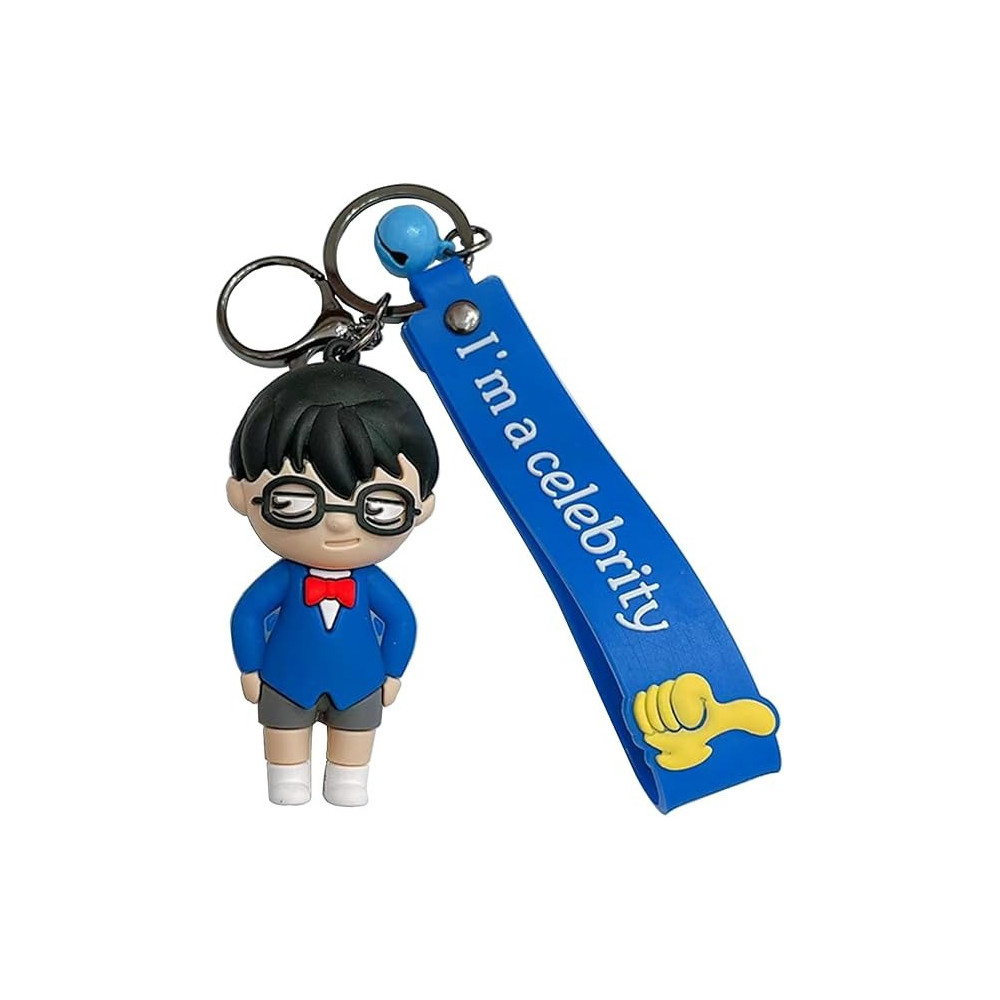 Brain Giggles Kawaii Key Chains For Girls Cute Pendant Cartoon Keyrings Anime Doll Silicone Key Holder For Bag Jewelry Car Keyring Christmas Birthday Gift, Boy