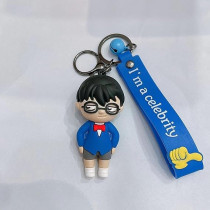 Brain Giggles Kawaii Key Chains For Girls Cute Pendant Cartoon Keyrings Anime Doll Silicone Key Holder For Bag Jewelry Car Keyring Christmas Birthday Gift, Boy