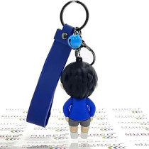 Brain Giggles Kawaii Key Chains For Girls Cute Pendant Cartoon Keyrings Anime Doll Silicone Key Holder For Bag Jewelry Car Keyring Christmas Birthday Gift, Boy