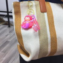Brain Giggles Kawaii Key Chains For Girls Cute Pendant Cartoon Keyrings Anime Doll Silicone Key Holder For Bag Jewelry Car Keyring Christmas Birthday Gift, Mermaid