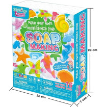 Brain Giggles Science Experiment Kit For Kids, Stem Toys For Boy Girls (Ocean Breeze Soap Making Kit)
