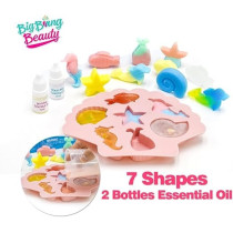 Brain Giggles Science Experiment Kit For Kids, Stem Toys For Boy Girls (Ocean Breeze Soap Making Kit)