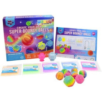 Brain Giggles Science Experiment Kit For Kids | Stem Toys For Boy Girls (Super Bouncy Balls)
