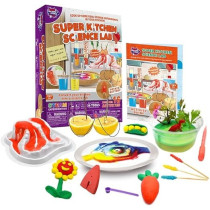 Brain Giggles Science Experiment Kit For Kids, Stem Toys For Boy Girls (Super Kitchen Science Lab)