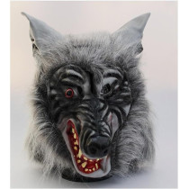 Brain Giggles Halloween Scary Mask, Durable, Adjustable Full Face Costume Mask For Men And Women, Ware Wolf Mask