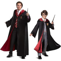 Brain Giggles Harry Potter Costume, Book Character Costumes For Boys And Girls, Cosplay Costume For Kids (Large)