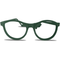 Kids Eyeglasses With Adjustable Strap And Hard Case, Unbreakable, Durable, Flexible Frames, Cr-02, Green