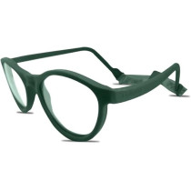 Kids Eyeglasses With Adjustable Strap And Hard Case, Unbreakable, Durable, Flexible Frames, Cr-01, Green