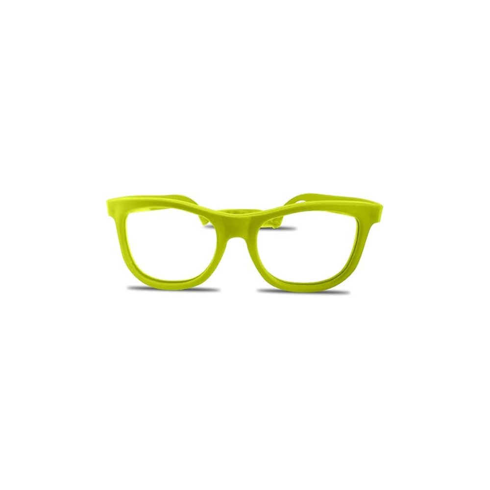 Kids Eyeglasses With Adjustable Strap And Hard Case, Unbreakable, Durable, Flexible Frames, Cr-01, Yellow