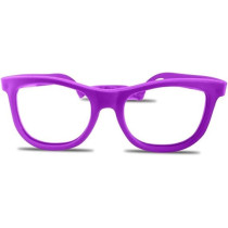 Kids Eyeglasses With Adjustable Strap And Hard Case, Unbreakable, Durable, Flexible Frames, Cr-03, Lilac