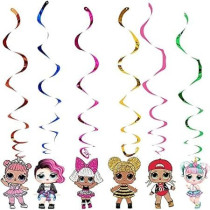 Brain Giggles LOL Theme Birthday Party Supplies Birthday Decoration Set