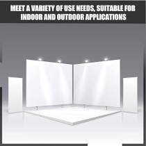 White HDPE 0.8 mm Thickness High Density Polyethylene Solid Sheet, 39 x 39 cm