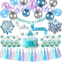 Brain Giggles Frozen Theme Birthday Decoration