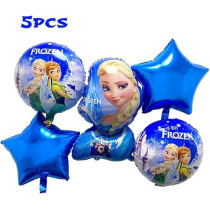 Brain Giggles Frozen Theme Birthday Decoration Foil Balloon