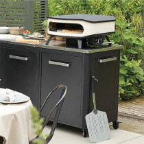 Cozze 17 Inch Gas Pizza Oven Rotating Pizza stone