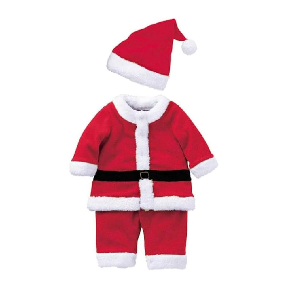 Brain Giggles Kids Santa Claus Costume For Boys With Santa Hat, Extra Large