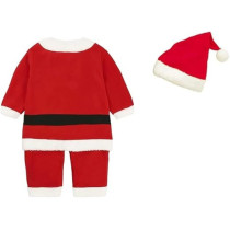 Brain Giggles Kids Santa Claus Costume For Boys With Santa Hat, Extra Large