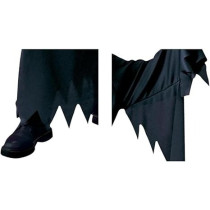 Brain Giggles Scream Ghost Face Fancy Dress Costume With Mask For Men And Women, Black, Extra Large