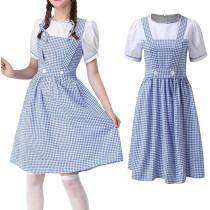Brain Giggles Dorothy Costume For Girls, Blue, Medium