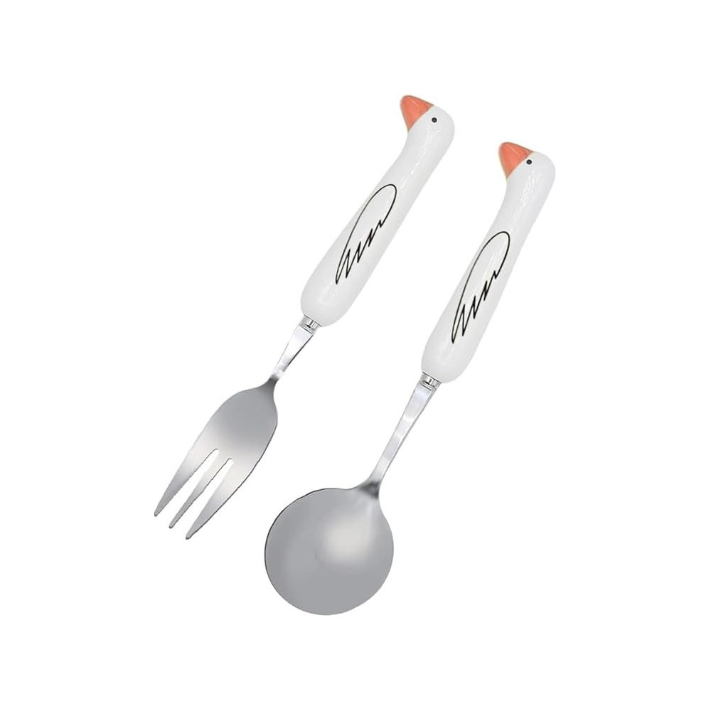 Brain Giggles Kids Cutlery Set With Case, Round Edge Stainless Steel Tableware With Bpa Free Cute Handles, Children Spoon And Fork Cutlery Set For Lunch Box, Children Flatware, Pink