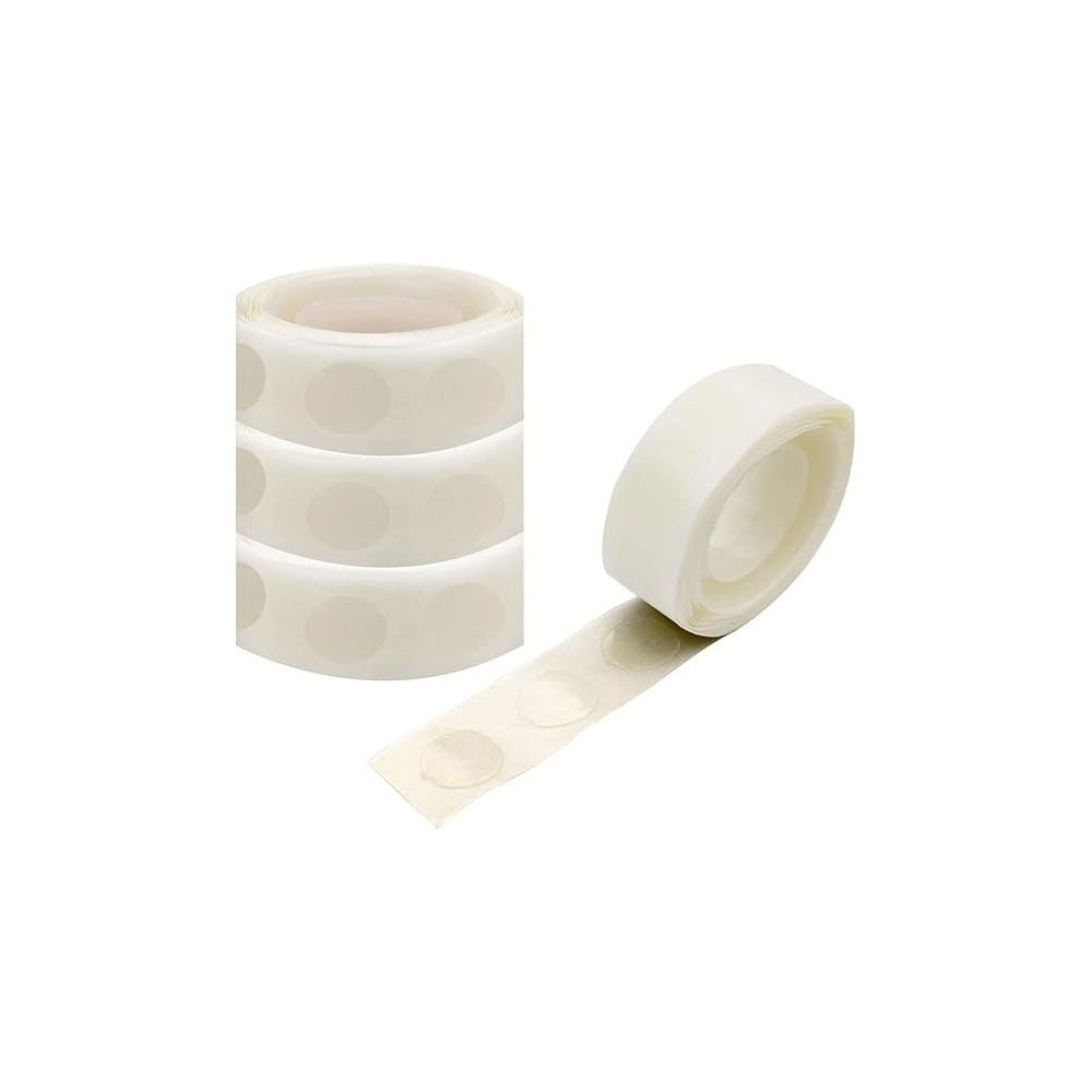 Brain Giggles Balloon Glue Dots Heavy Duty Double Sided For Sticker Adhesive Point Tape For Baby Shower Wedding Christmas Birthday Party Home Decoration, 1 Rolls, 100Pcs