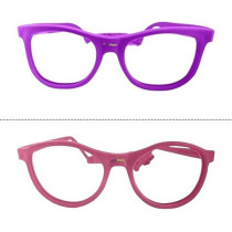 Kids Eyeglasses With Adjustable Strap And Hard Case, Unbreakable, Durable, Flexible Frames For Active Children Ages 3 To 10 Years Old, Fuchsia And Lilac (Cr-02)