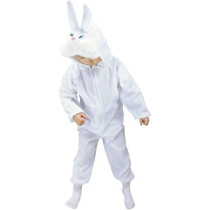 Brain Giggles Rabbit Costume For Kids 1-6 Years, Animal Costumes For Kids, Rabbit Jumpsuit Halloween Costume For Kids, Rabbit Costume For Toddlers, Medium