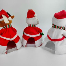 Brain Giggles Led Musical Christmas Hats For Adults And Kids, Christmas Decorations For Home, Dancing And Singing Santa Hat