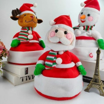 Brain Giggles Led Musical Christmas Hats For Adults And Kids, Christmas Decorations For Home, Dancing And Singing Santa Hat