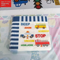 Brain Giggles Vehicle Themed Disposable Tableware Set, 136 Piece Birthday Tableware Pack With Plates, Cups, Napkins, Cutlery, Tablecloth, Ideal For Birthday Party Decoration For Kids