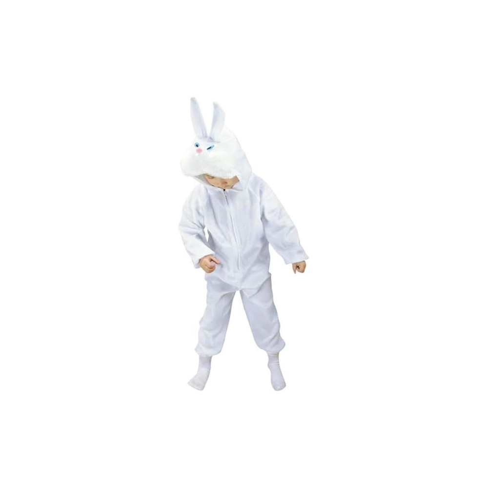 Brain Giggles Rabbit Costume For Kids 1-6 Years, Halloween Costume For Toddlers, Medium