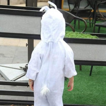 Brain Giggles Rabbit Costume For Kids 1-6 Years, Halloween Costume For Toddlers, Medium