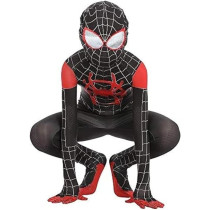 Brain Giggles Superhero New Spiderman Character Costume For Kids, Halloween Costume, Spiderman Suit With Mask, Small