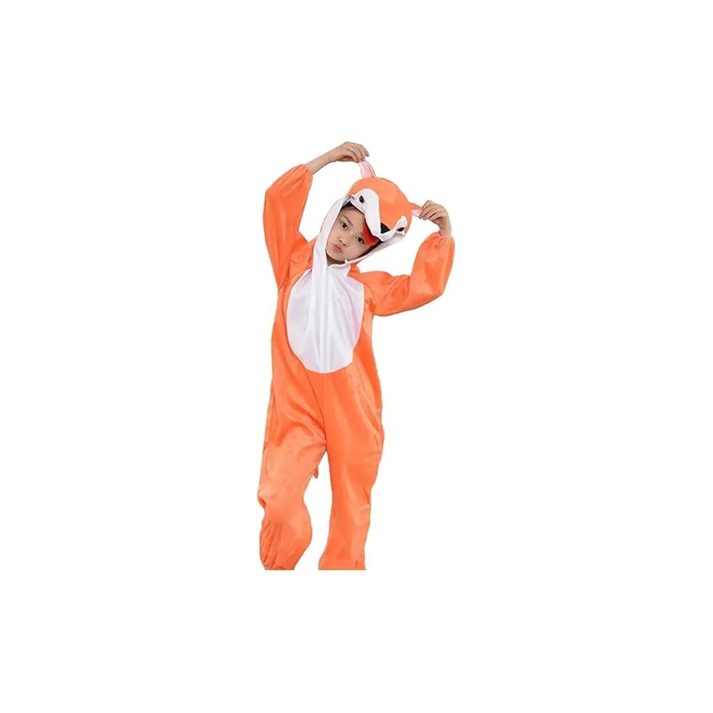 Brain Giggles Fox Halloween Costume For Kids 1-6 Years For Toddlers, Small