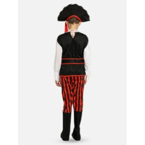 Brain Giggles Kids Pirate Costume Dress With Hat Perfect For Halloween, Cosplay, Fancy Dress Both For Boys, Medium