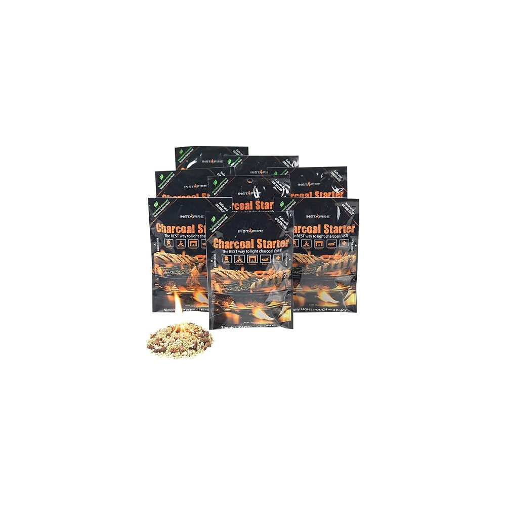 Insta Fire Charcoal Starter Lightweight Charcoal Lighting for Grills And Chimneys, 62g