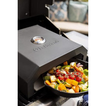 La Hacienda Barbeque Pizza Oven, Black