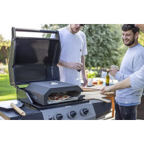 La Hacienda Barbeque Pizza Oven, Black