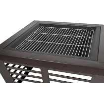 La Hacienda Durable, Versatile Bronze Steel Fire Pit