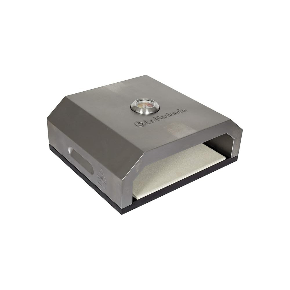 La Hacienda Stainless Steel Portable BBQ Pizza Oven