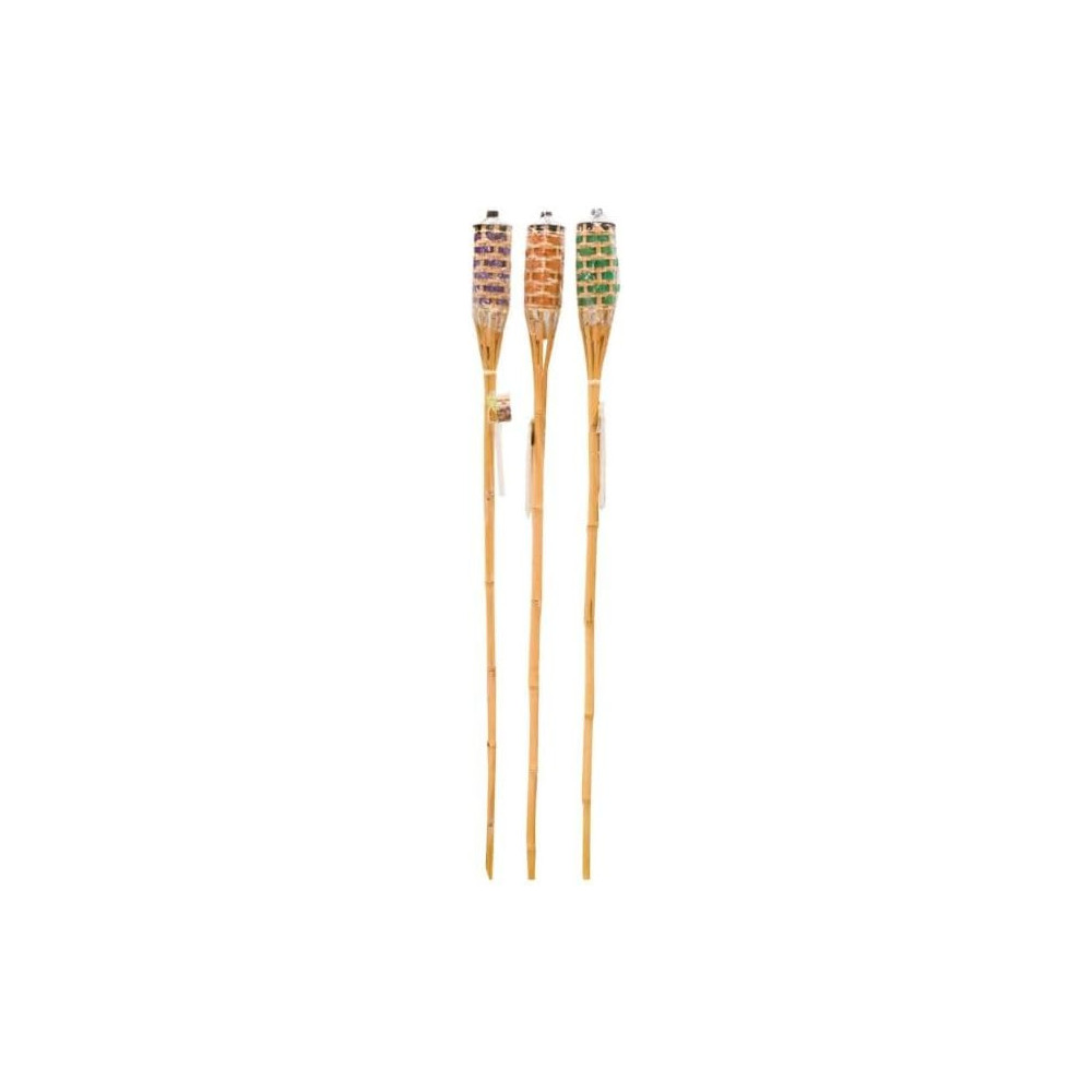 Paradiso Long Lasting Bamboo Eco Friendly Torch Mixed Design, 150cm