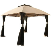 Procamp Dual Color Superior Strength Steel Gazebo, 3 x 3 Meter