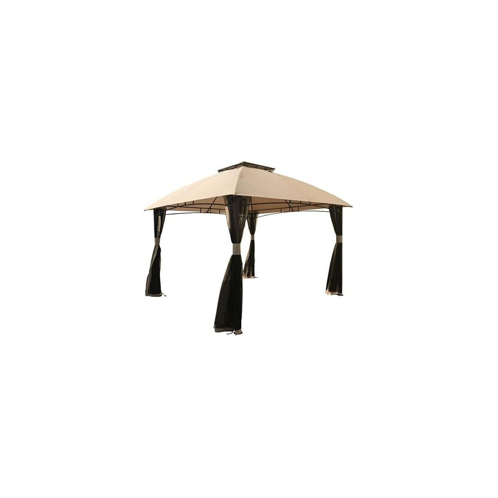 Procamp Dual Color Superior Strength Steel Gazebo, 3 x 3 Meter