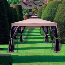Procamp Dual Color Superior Strength Steel Gazebo, 3 x 3 Meter