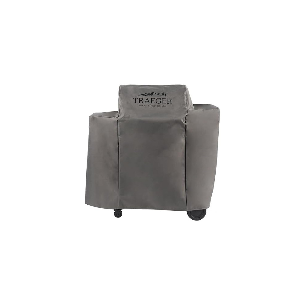 Traeger Full length Ironwood 650 Grill Cover, Grey