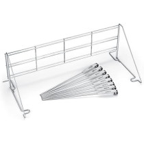Weber Elevations Tiered Stainless Steel Skewers Set Of 8 Pieces